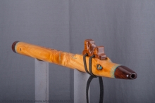 Utah Juniper Native American Flute, Minor, Mid G-4, #J14L (3)